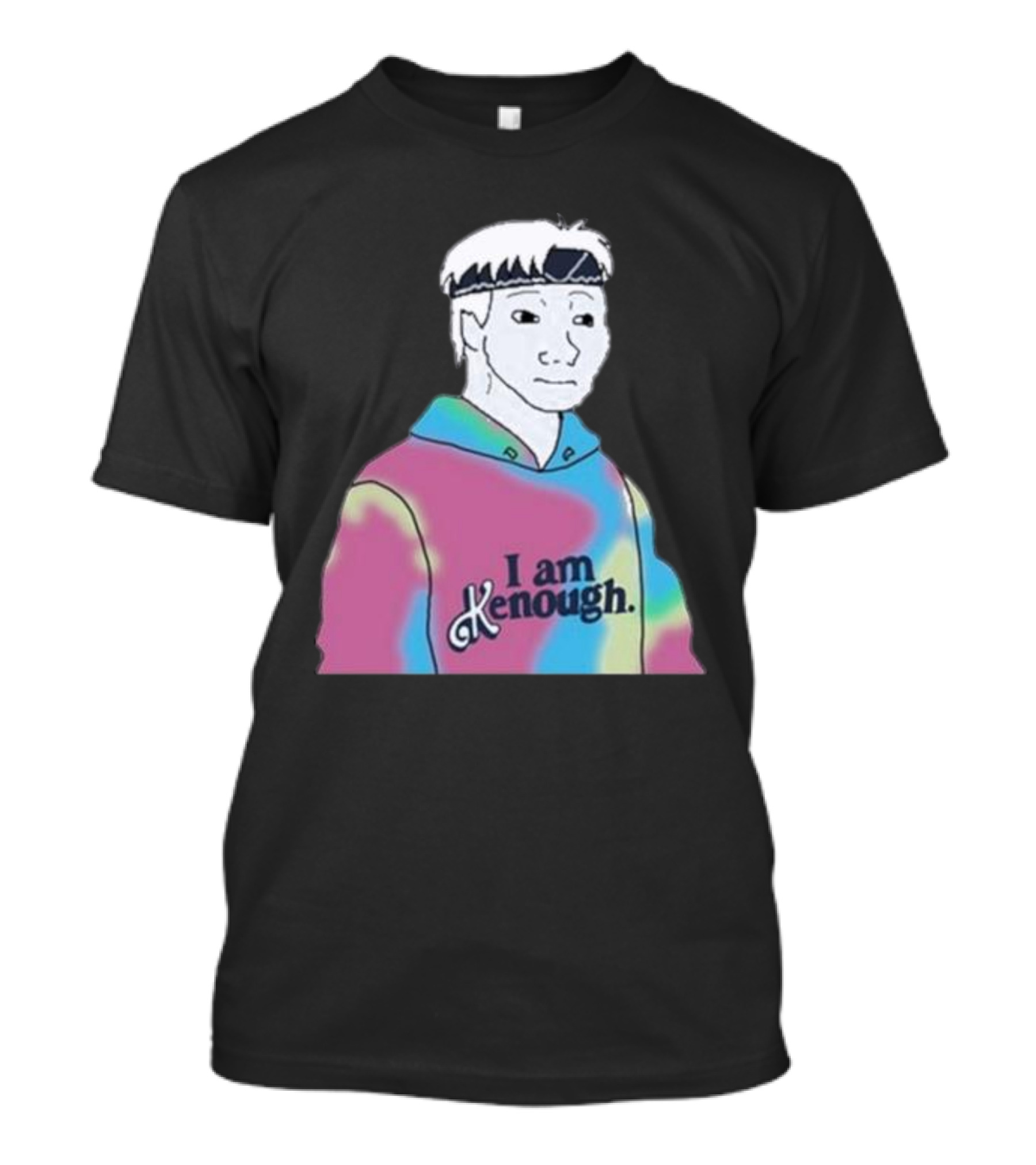 Everythingooc I Am Kenough Doomer Meme Colored T-Shirt