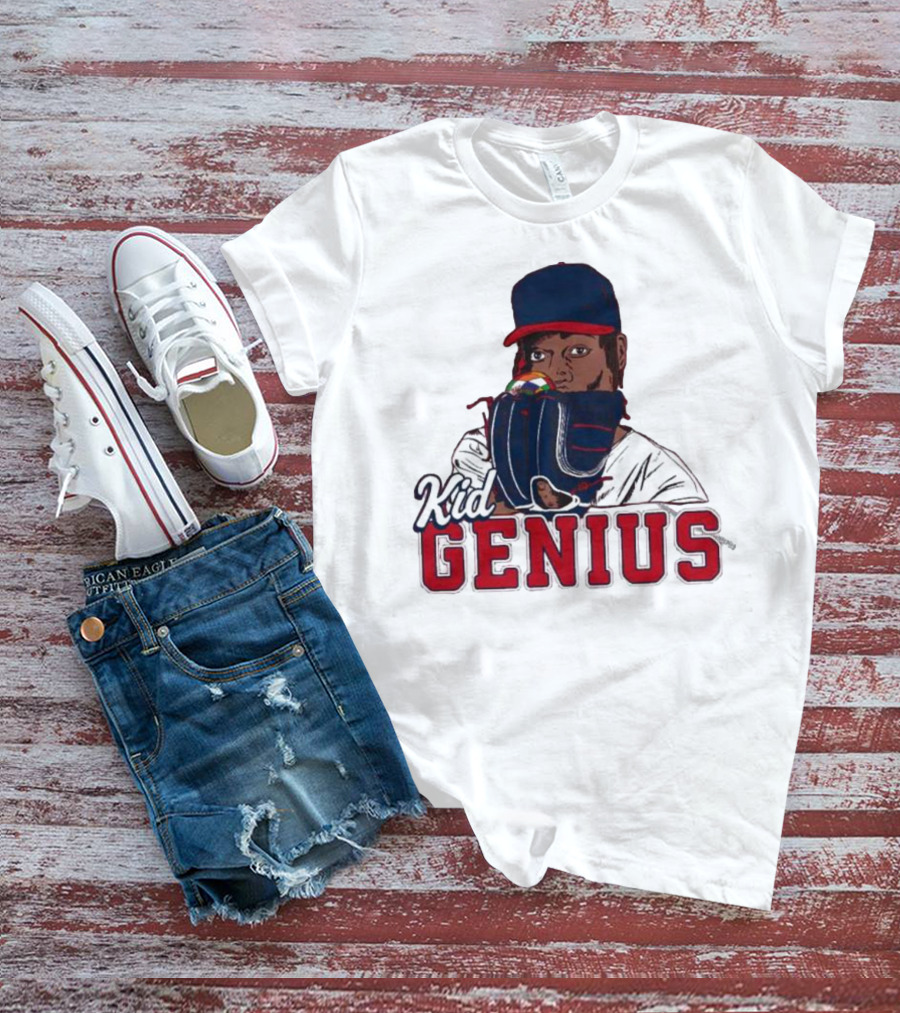Kid Genius Triston McKenzie Baseball Pitcher T-Shirt