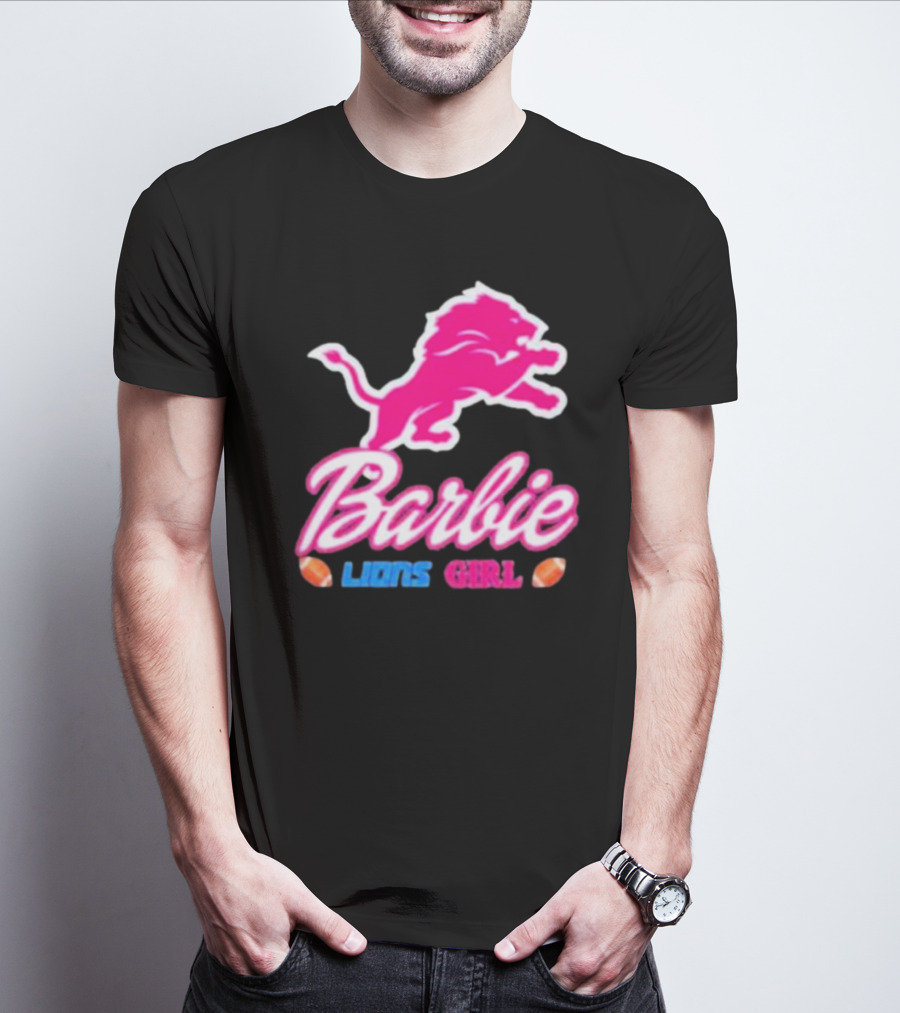Barbie Lions Girl Football T-Shirt