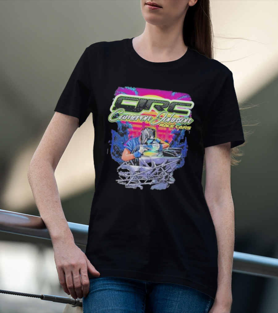 CJRC Cameron Johnson Race Cars Vibrant Welding T-Shirt