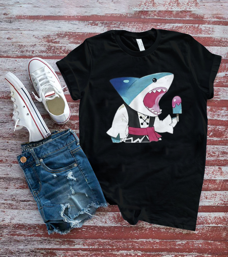 Shroomie Sorbet Shark Cookie Ice Cream Treat T-Shirt