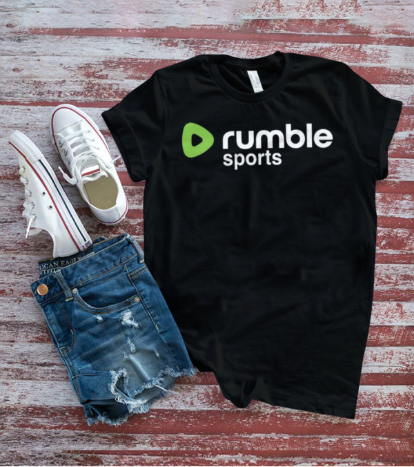Rumble Sports Danawhite Green Play Icon T-Shirt