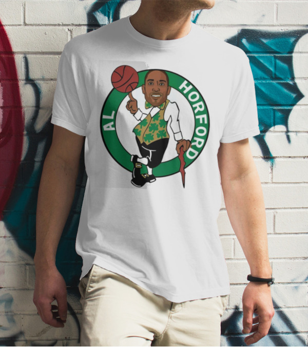 Juju Gotti Celtics Al Horford Lucky Clover T-Shirt
