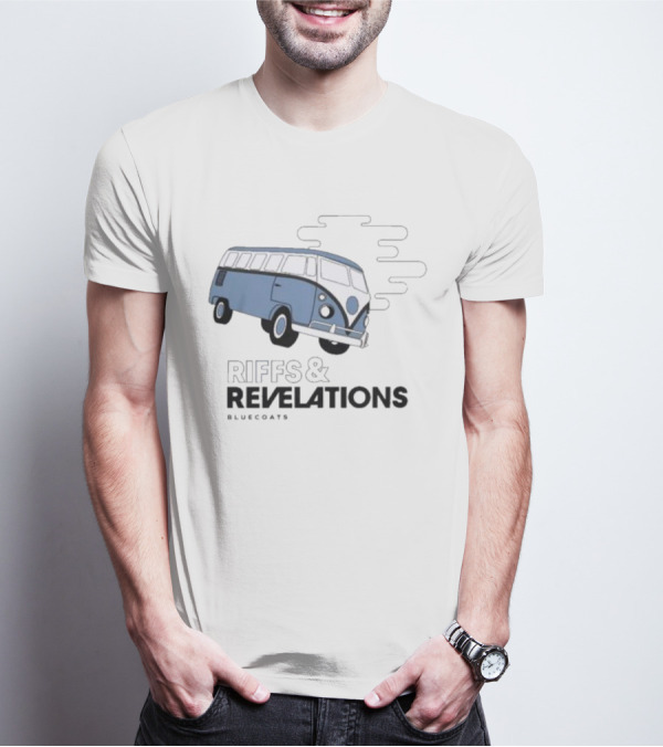 Riffs And Revelations Bluecoats Bus T-Shirt
