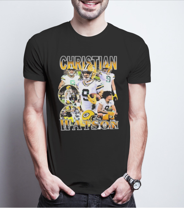 Christian Watson Green Bay Packers Football Player Highlights T-Shirt
