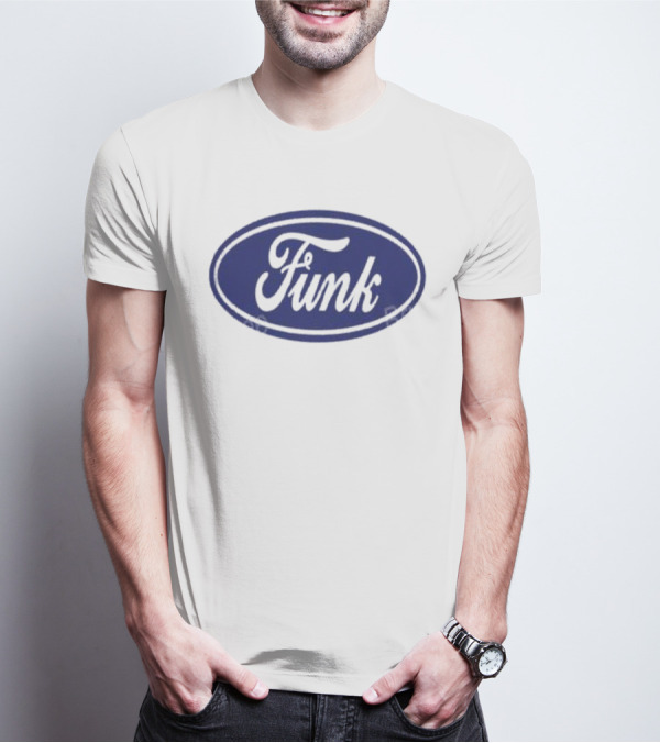 Kim Taehyung Blue Oval Funk Text T-Shirt