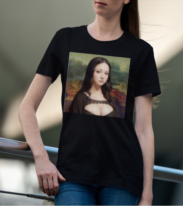 Modern Mona Lisa Renaissance Elegance T-Shirt