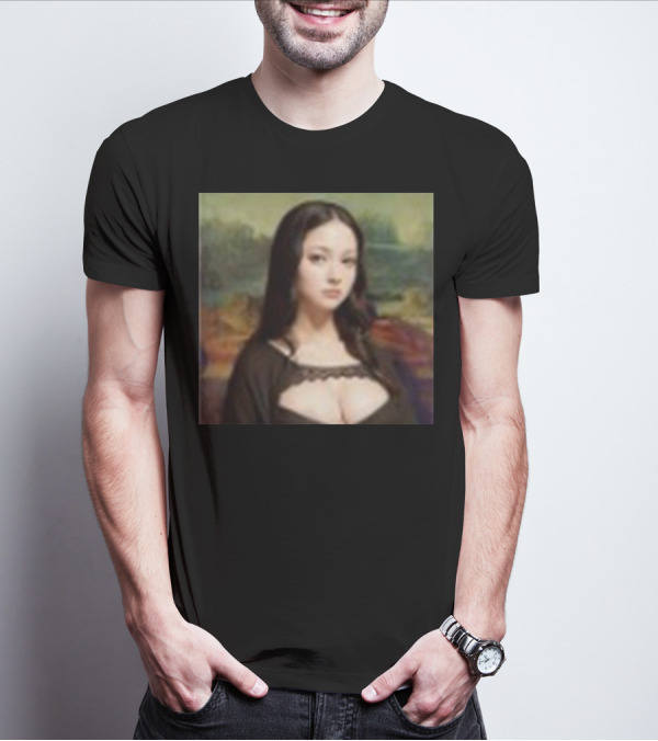 Modern Mona Lisa Renaissance Elegance T-Shirt