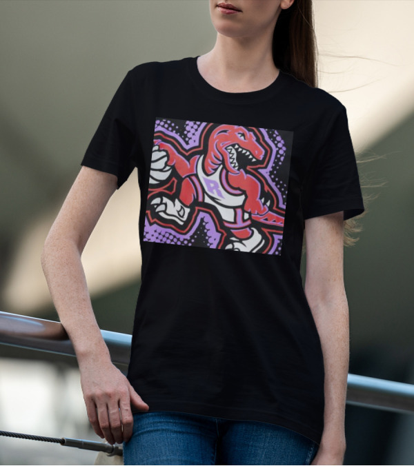Big Face 7.0 SS Toronto Raptors Dinosaur T-Shirt