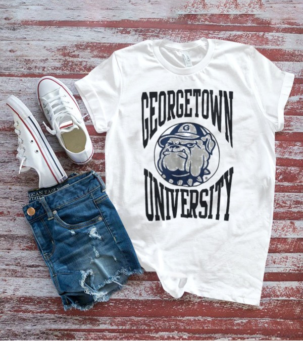 Georgetown University Bulldog Lightweight Crew 3.0 T-Shirt