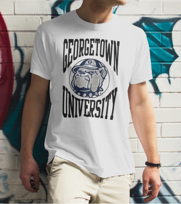 Georgetown University Bulldog Lightweight Crew 3.0 T-Shirt