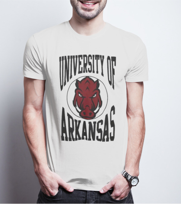 University Of Arkansas Razorbacks Lightweight Crew 3.0 T-Shirt