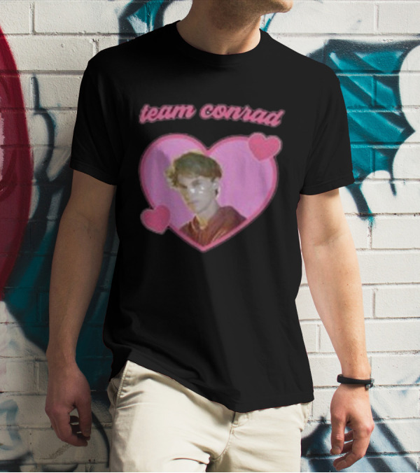 Team Conrad Heart Design Lembrar T-Shirt