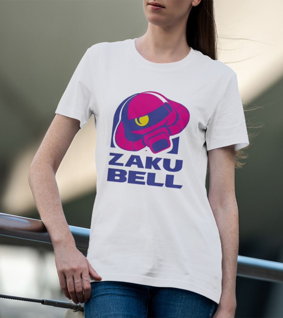 Dead Set Media Zaku Bell Mecha Fast Food Mashup T-Shirt