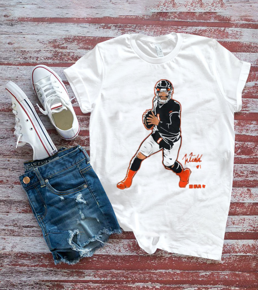 Fields #1 NFLPA Signature Pose T-Shirt