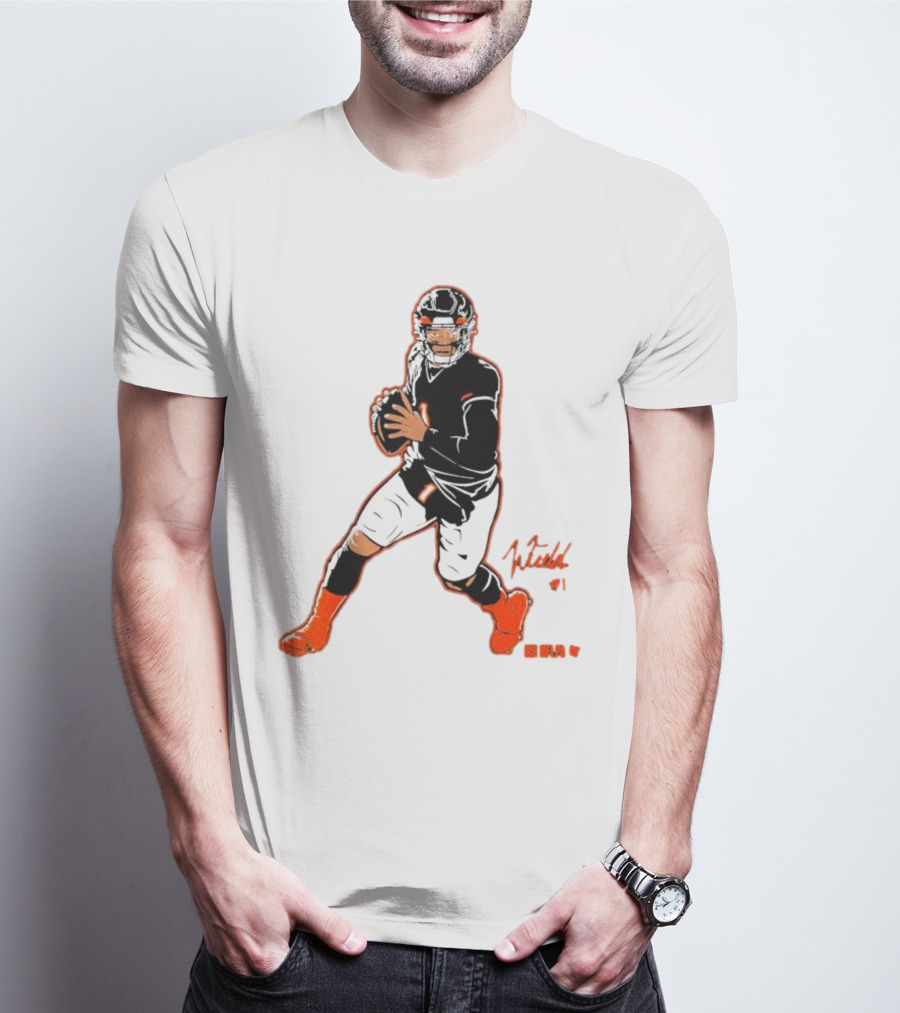 Fields #1 NFLPA Signature Pose T-Shirt