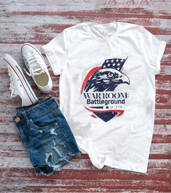 War Room Battleground Eagle And American Flag T-Shirt