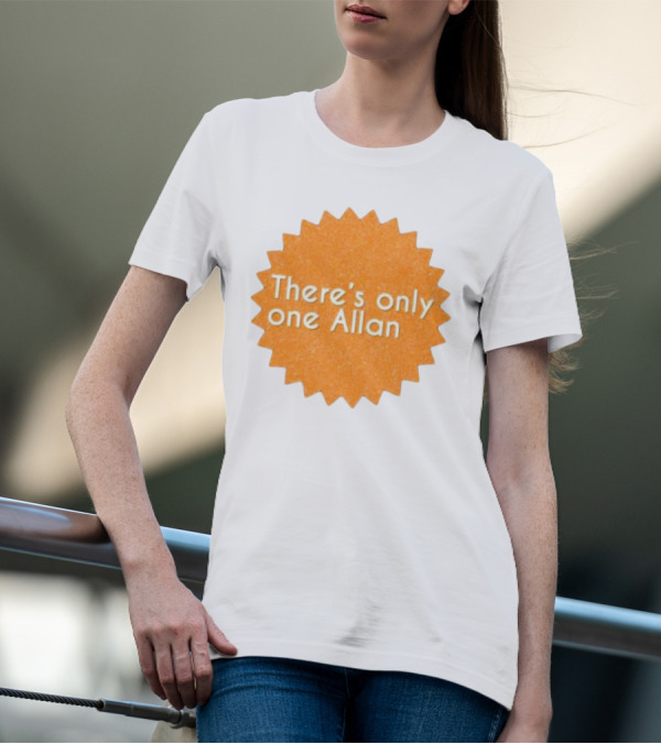 There’s Only One Allan Starburst Badge T-Shirt