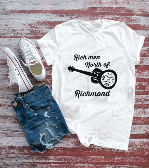 Rich Men North Of Richmond Guitar T-Shirt