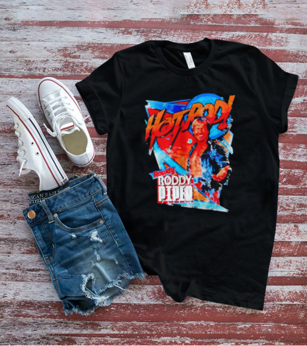Rowdy Roddy Piper Hot Rod Iconic Wrestling T-Shirt