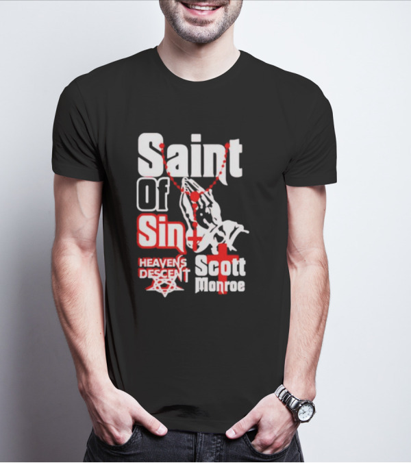 Saint Of Sin Heavens Descent Scott Monroe T-Shirt