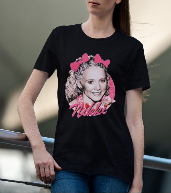 Nikki Nordacious Pink Bow T-Shirt