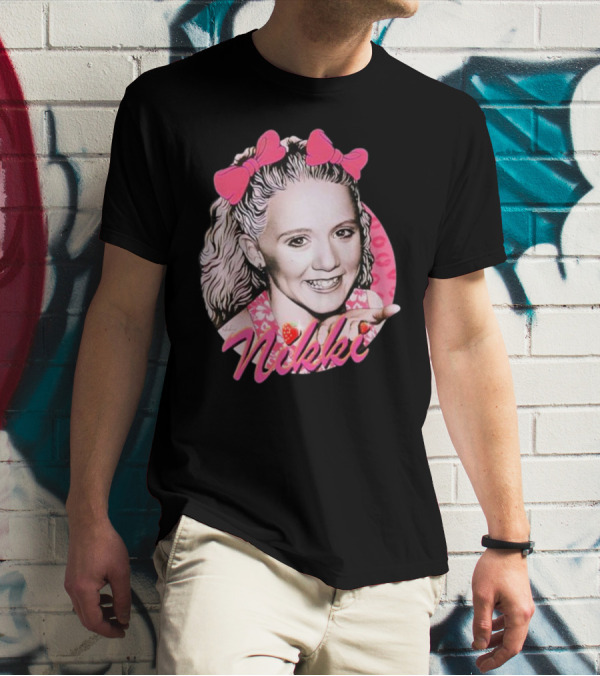 Nikki Nordacious Pink Bow T-Shirt