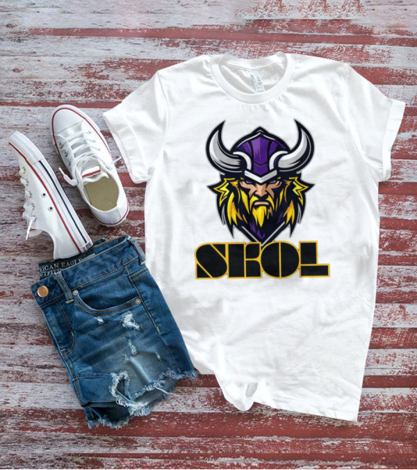 Minnesota Vikings Skol Scandinavian Pride Viking T-Shirt