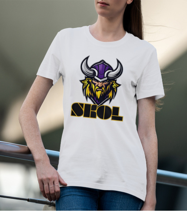 Minnesota Vikings Skol Scandinavian Pride Viking T-Shirt