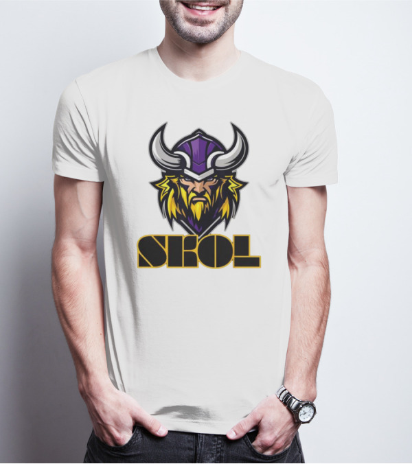 Minnesota Vikings Skol Scandinavian Pride Viking T-Shirt