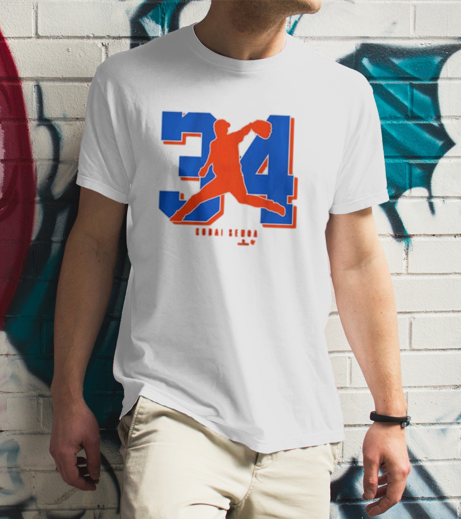 Kodai Senga 34 New York Mets Pitcher T-Shirt
