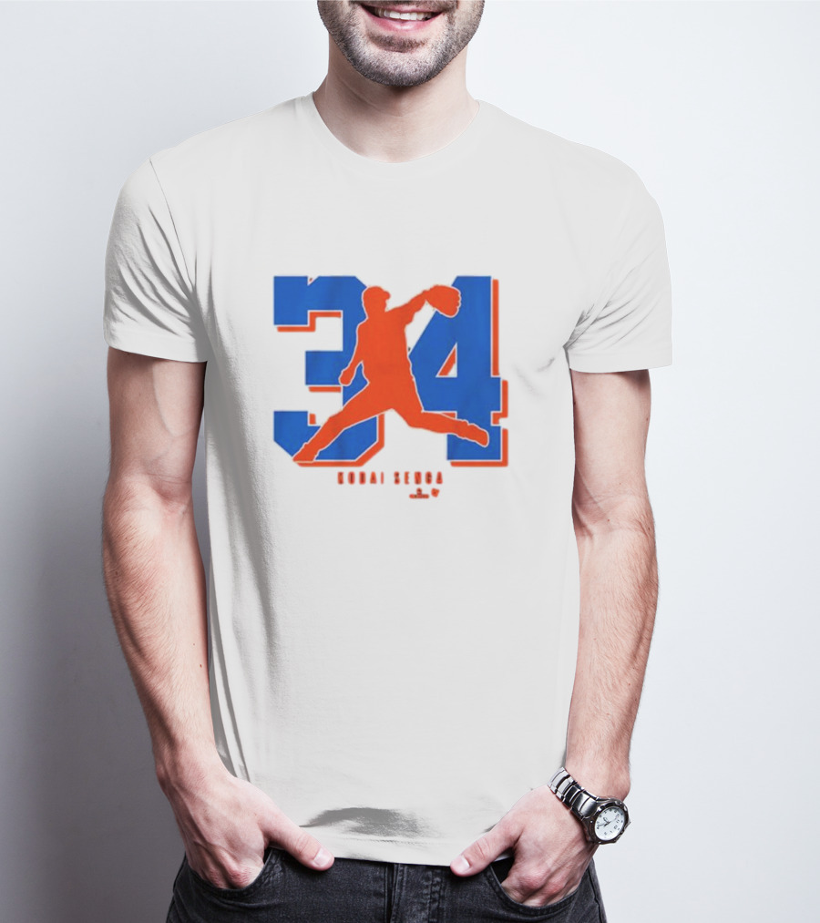 Kodai Senga 34 New York Mets Pitcher T-Shirt