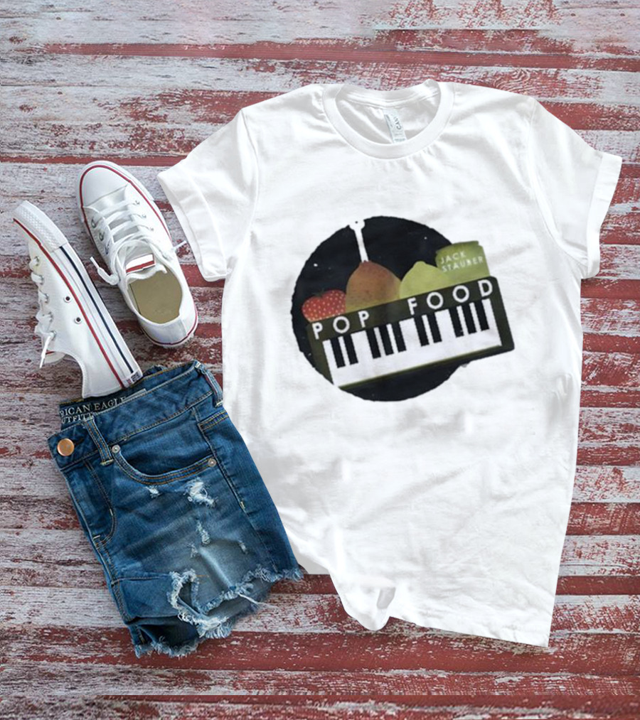Jack Stauber Pop Food Piano And Fruit T-Shirt
