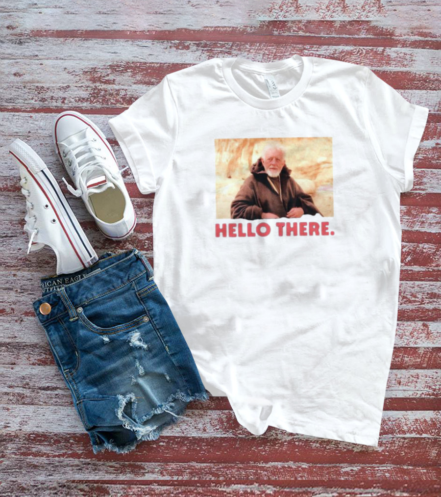 Alec Guinness Obi-Wan Kenobi Hello There Iconic Star Wars T-Shirt