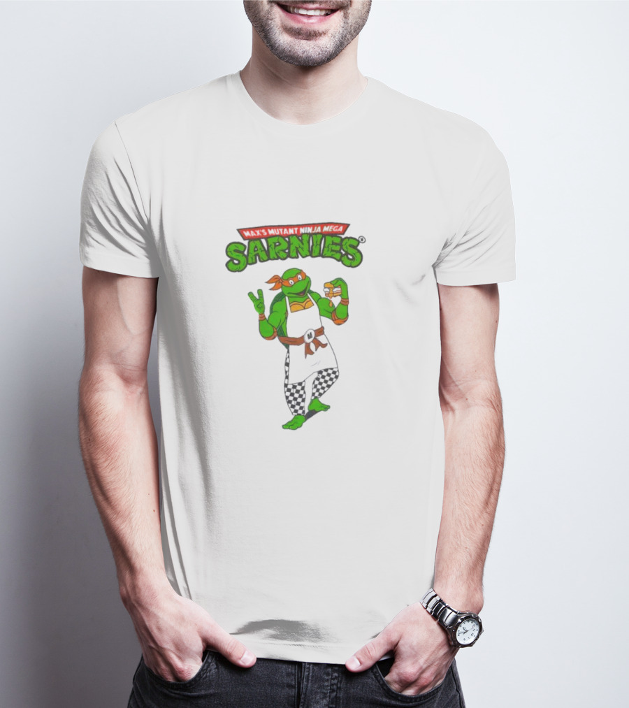 Max’s Mutant Ninja Mega Sarnies T-Shirt