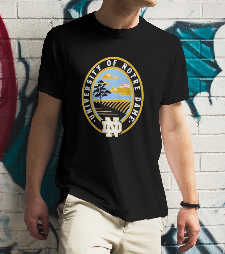 University Of Notre Dame Fighting Irish Staycation Fanatics Branded T-Shirt