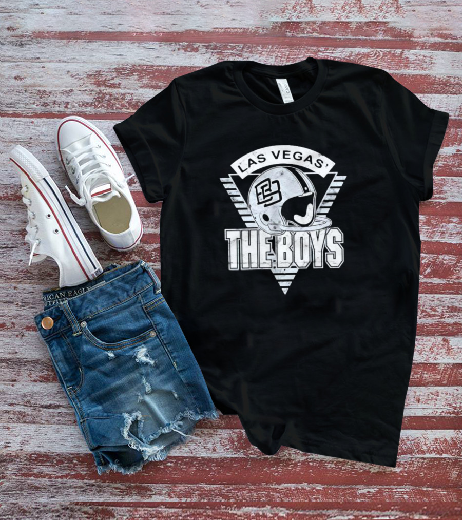 The Boys Las Vegas Football Helmet T-Shirt