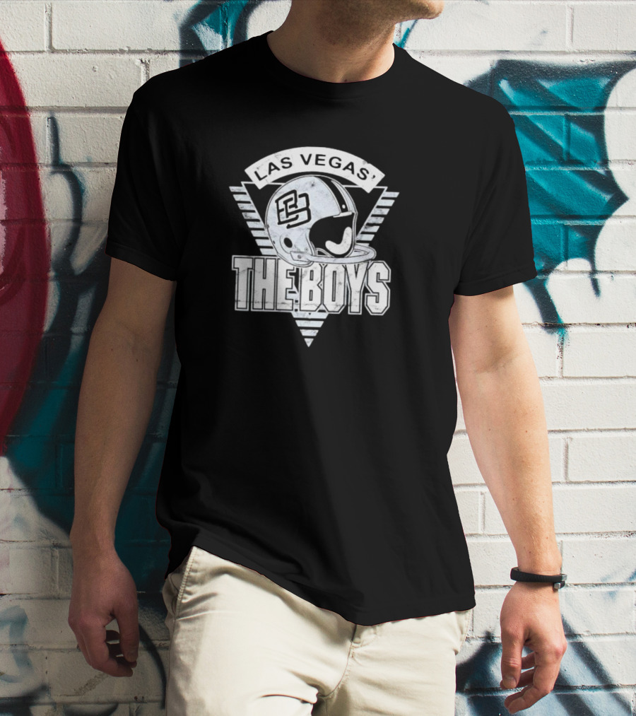 The Boys Las Vegas Football Helmet T-Shirt