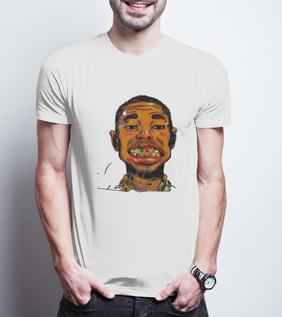 Vameee1 It’s The Way You Wear It Bold Cartoon Face T-Shirt