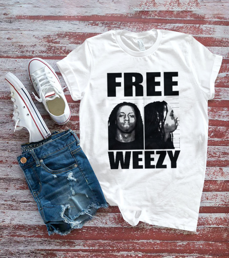 Jeff Hardy Free Weezy Mugshot Image T-Shirt