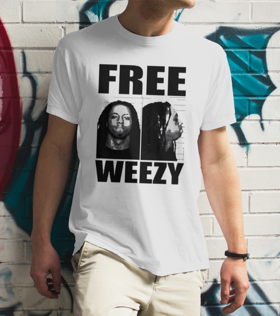 Jeff Hardy Free Weezy Mugshot Image T-Shirt