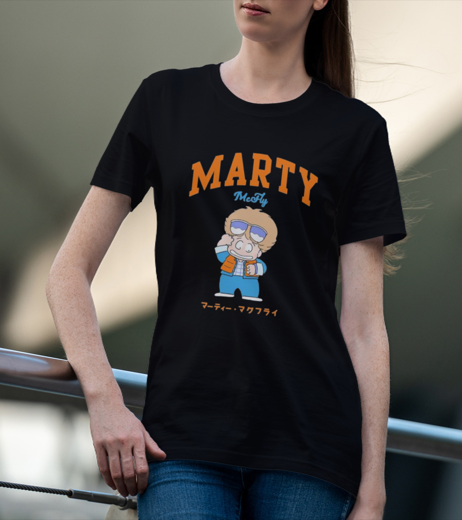 Marty McFly マーティー・マクフライ Back To The Future T-Shirt