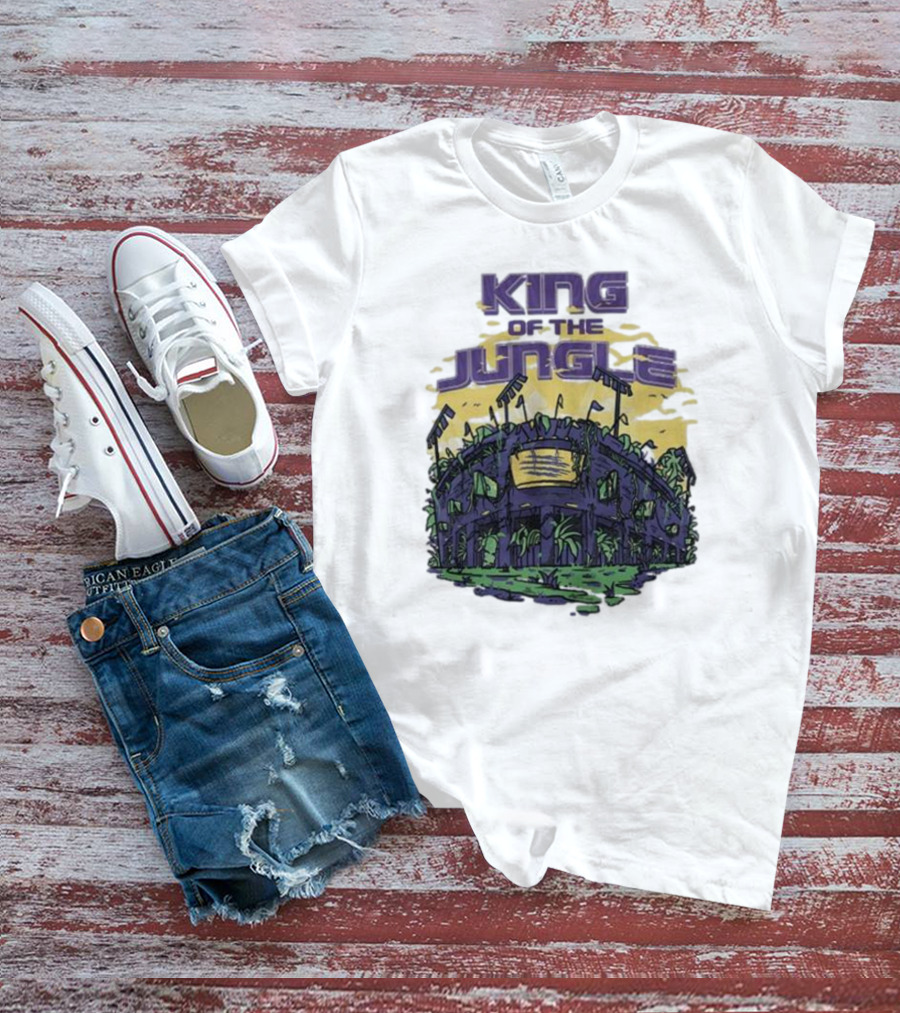 KING OF THE JUNGLE LA STADIUM ICONIC LANDMARK T-Shirt