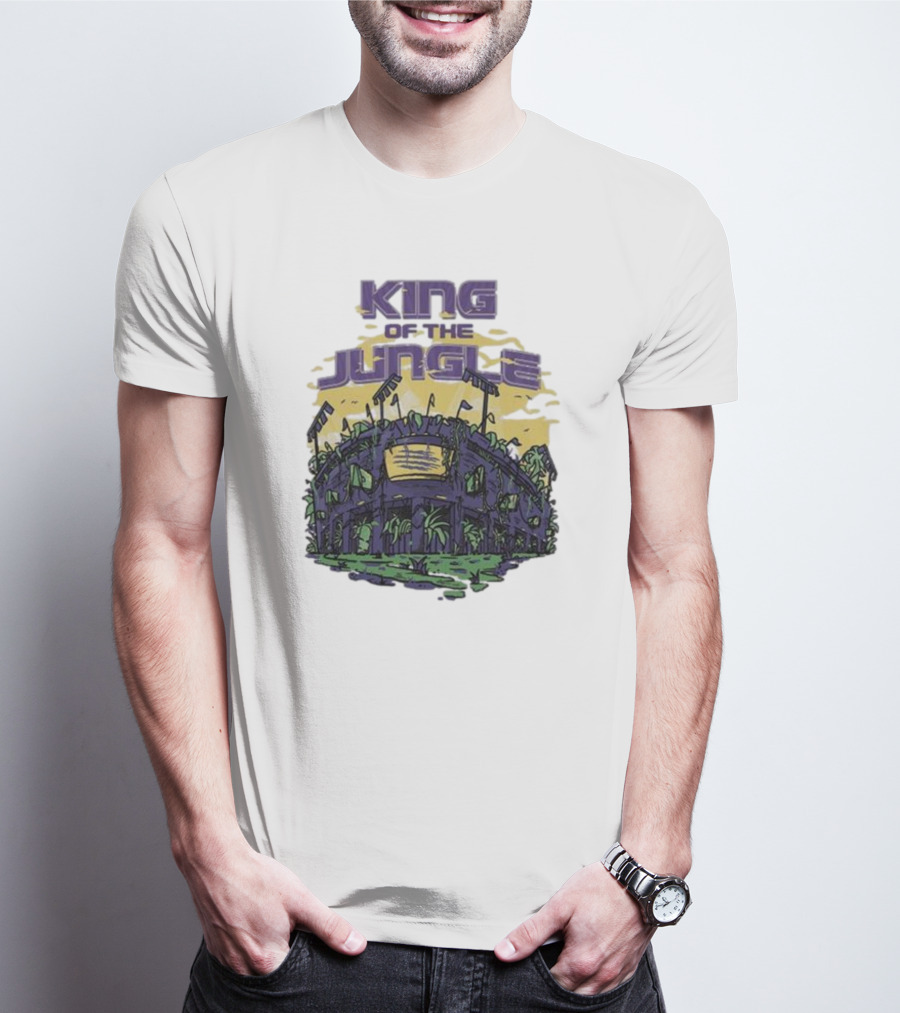 KING OF THE JUNGLE LA STADIUM ICONIC LANDMARK T-Shirt