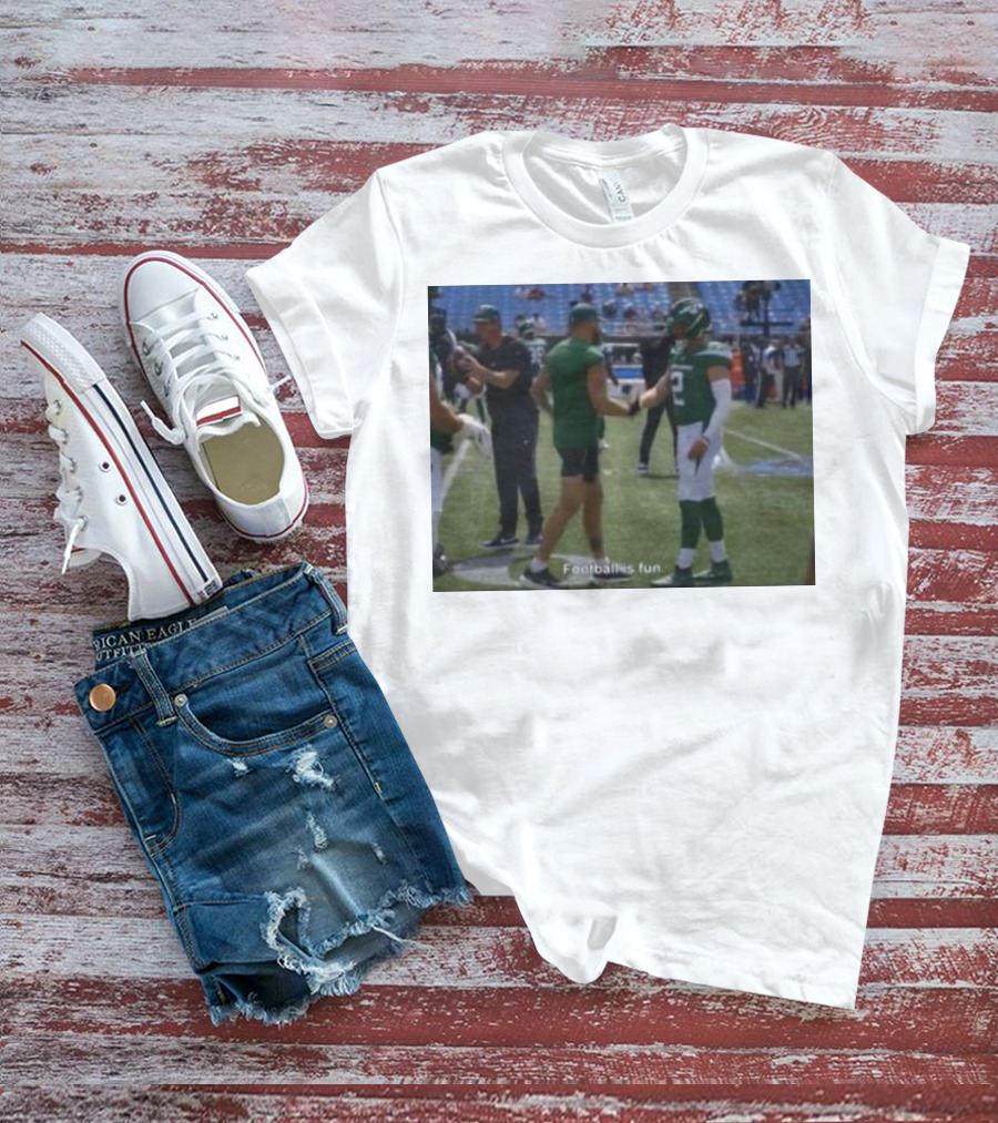 Zach Wilson Football Is Fun Football Is Fun T-Shirt