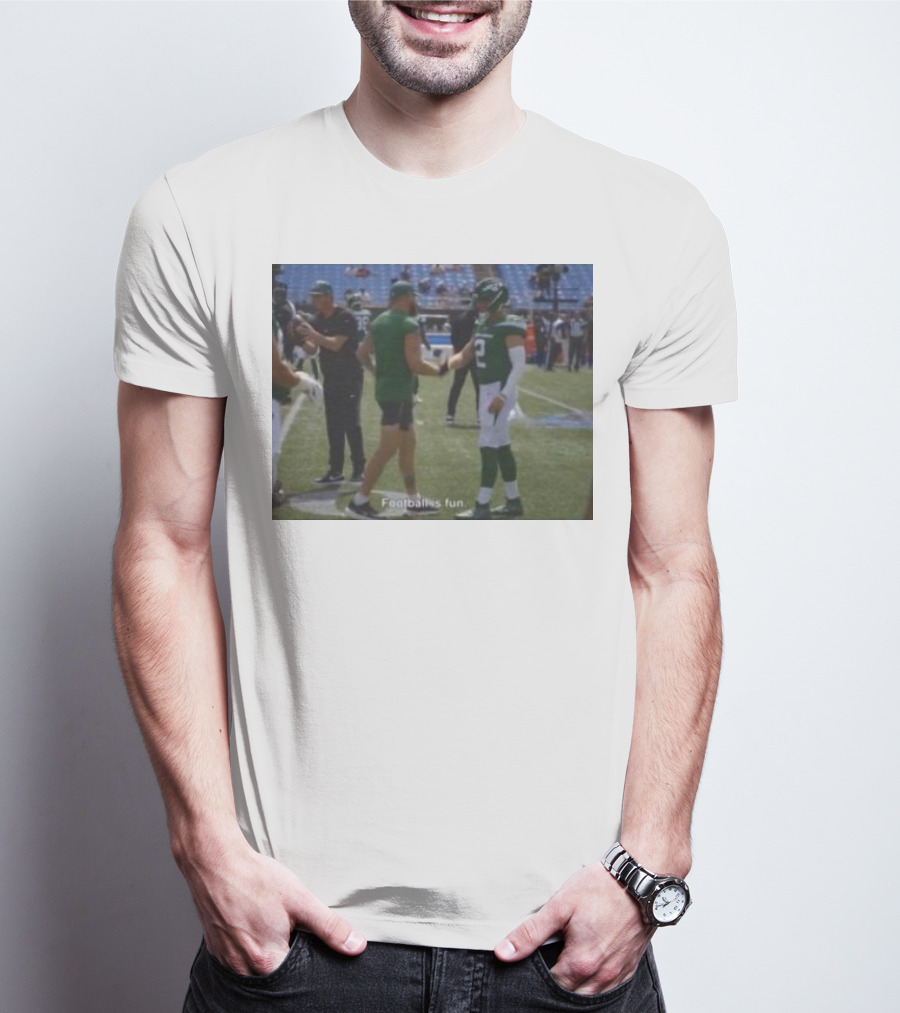 Zach Wilson Football Is Fun Football Is Fun T-Shirt