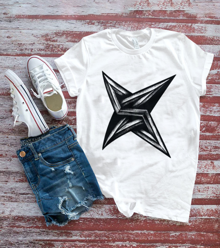 Shinsuke Nakamura Ninja Shuriken Star T-Shirt