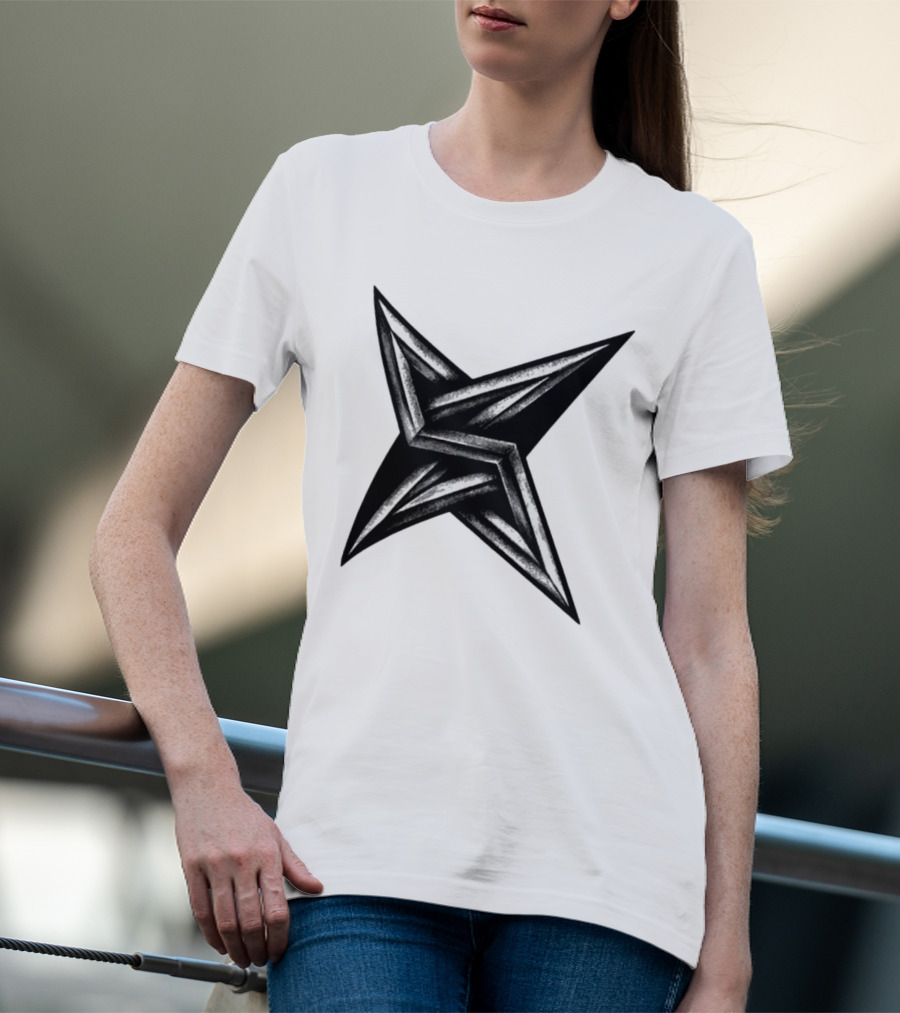 Shinsuke Nakamura Ninja Shuriken Star T-Shirt
