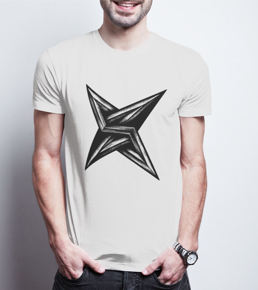 Shinsuke Nakamura Ninja Shuriken Star T-Shirt