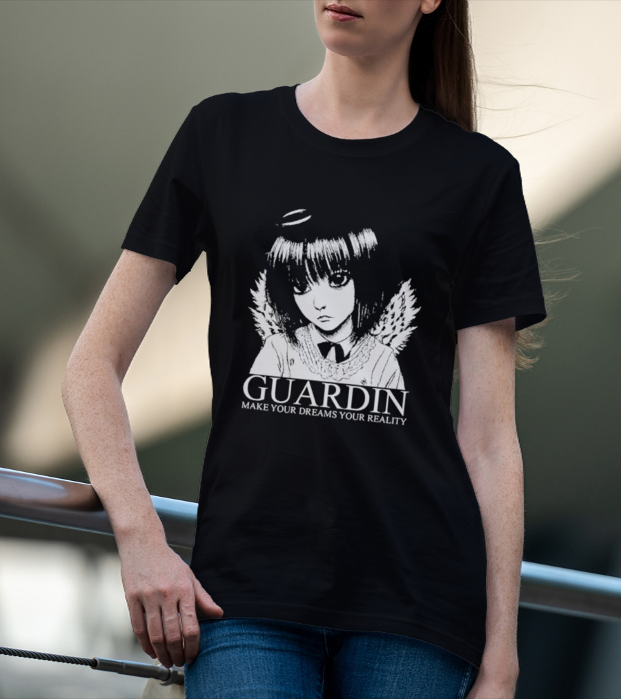 Guardin Anime Angel Make Your Dreams Your Reality T-Shirt